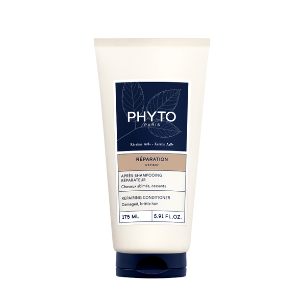 PHYTO REPAIR Conditioner 175ml front view on a white background, highlighting its repairing properties for damaged hair