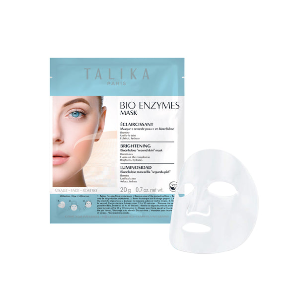 Talika Bio Enzymes Brightening Mask front view of the product packaging on a white background