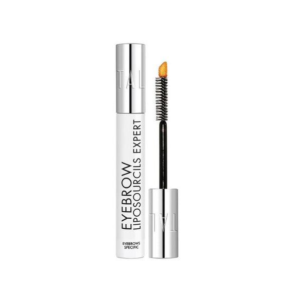 Talika Eyebrow Liposourcils Expert, an eyebrow growth serum with a brush applicator, shown on a white background