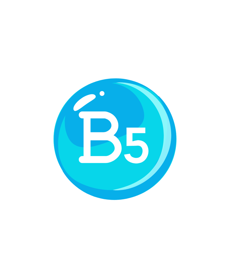 5% 維他命B5（泛醇）
