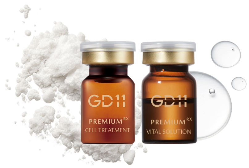 GD11 freeze-dried spheres