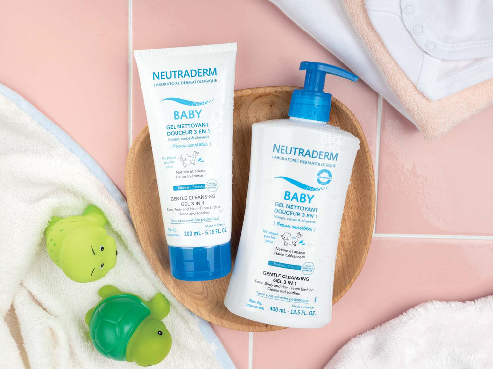 Why does baby skin feel so dry and tight after bathing?