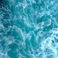 Adopt Blue Summer product image showing a top-down view of swirling blue water with white foam,