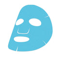 athé 7days Acnesol Programming Mask in a light blue color, designed for facial treatment, on a white background