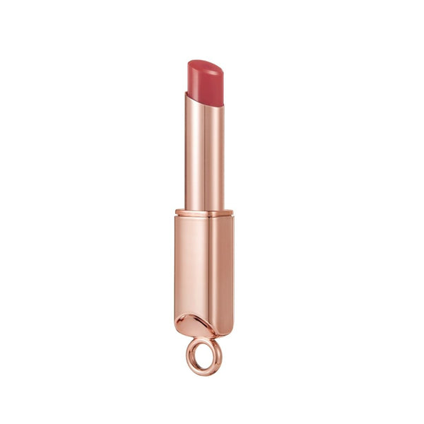 athé Authentic Lip Balm 11 Low-key in a rose gold tube with a small ring at the bottom, shown on a white background