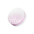 athé Lighting Tone Up Sun Cushion SPF50+PA++++ Misty Purple angled view on a white background