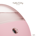 GESKE Facial Hydration Refresher 4 in 1 in pink with a rose gold accent, showing a close-up of the device's nozzle
