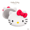 GESKE Hello Kitty Facial Brush 3 in 1, front view of the device on a white background, showcasing its design