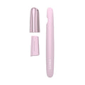 GESKE Precision Trimmer 4 in 1 with a metallic pink cap and a light pink body on a white background
