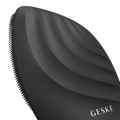 GESKE Sonic Facial Brush 5 in 1 showing the textured surface and bristles on a white background