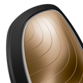 GESKE Sonic Warm & Cool Mask 9 in 1 in gray, showing a detailed view of the textured surface