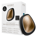 GESKE Sonic Warm & Cool Mask 9 in 1 in gray and gold, shown in its packaging on a white background