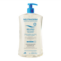 Neutraderm Lipid-Replenishing Cleansing Oil for sensitive, very dry to atopy-prone skin, 1L bottle on white background
