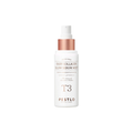 Pestlo Baby Collagen Glow Serum Mist in a white bottle with a rose gold cap, front view on a white background