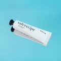Pestlo Saferecipe Sunessence Plus 50ml tube, angled view, showing product name and SPF details