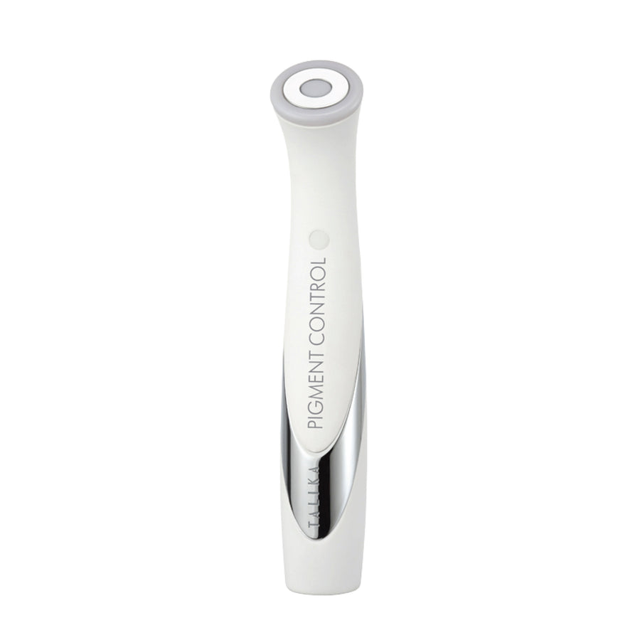 Talika Pigment Control device, a white and silver handheld tool for skin treatment, shown on a white background