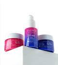 Talika Skintelligence Anti-Age Serum and creams in a group shot on a white background, showcasing the product range