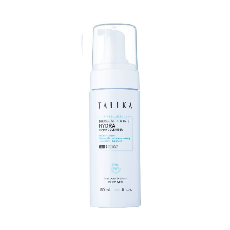 Talika Skintelligence Hydra Moisturising Foaming Cleanser 150ml front view on a white background