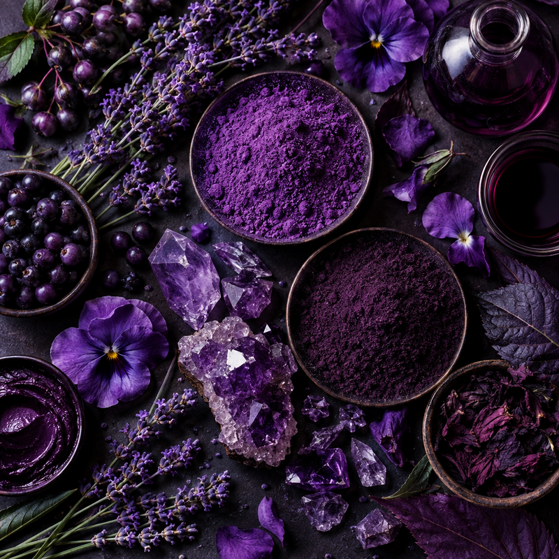 Targeted Purple Pigments